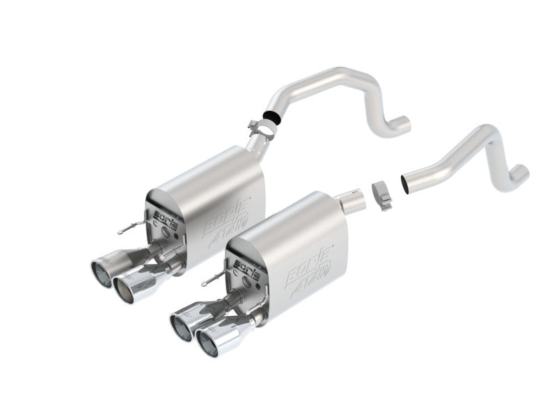 C6 Corvette (09-13) - Borla ATAK Axle-Back Exhaust