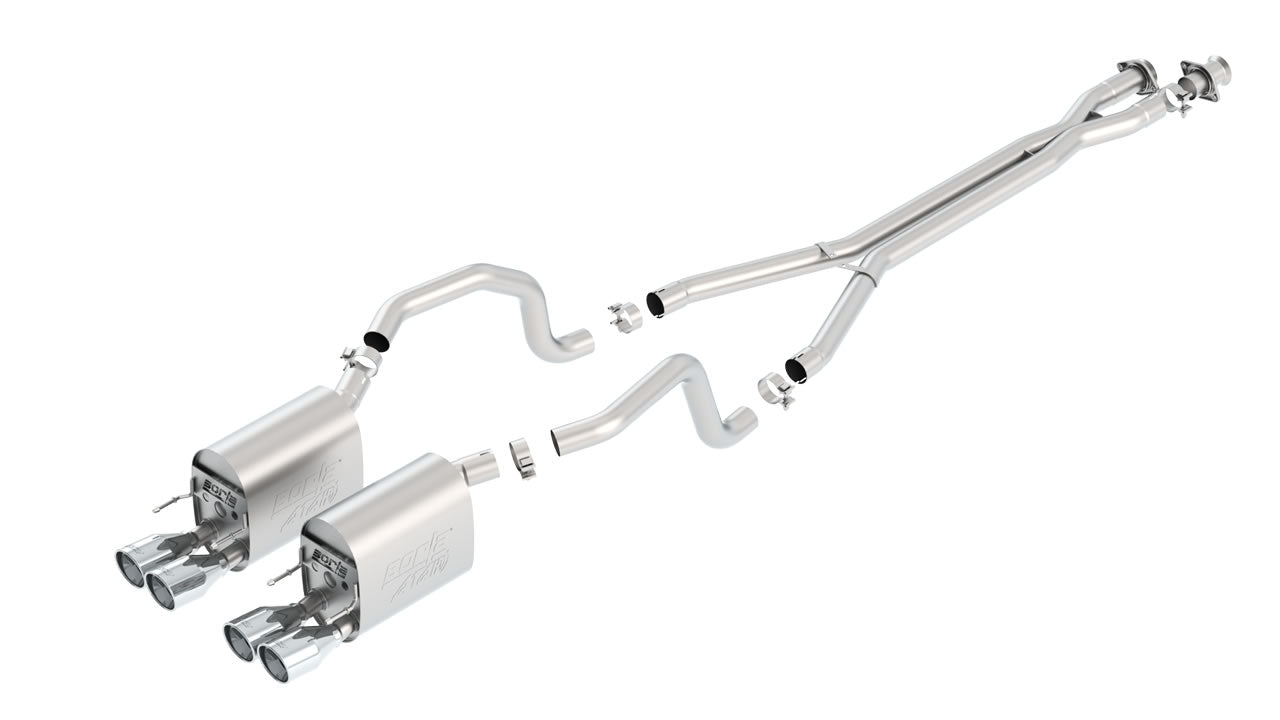 C6 Corvette (09-13) - Borla ATAK Cat-Back Exhaust