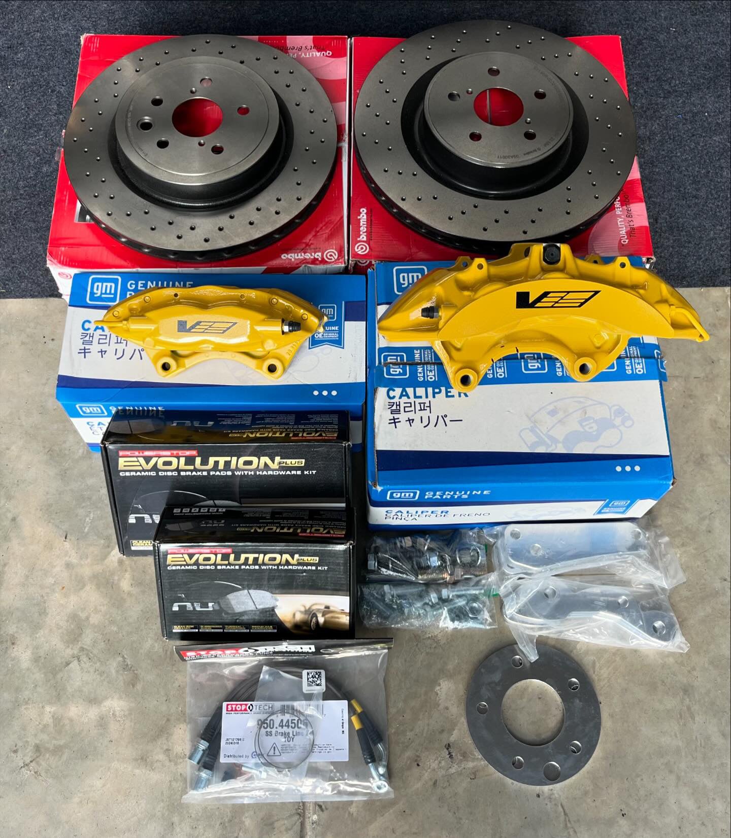 KSM - CTSV Brake Kit - Complete Kit