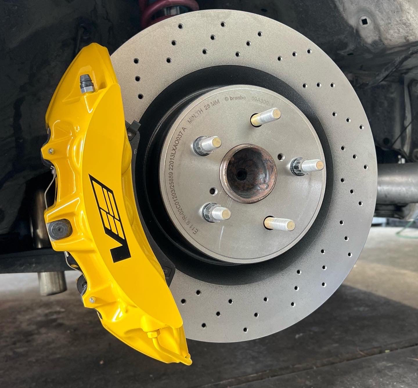 KSM - CTS-V Caliper Adapter Kit for MK4 Supra/SC Chassis