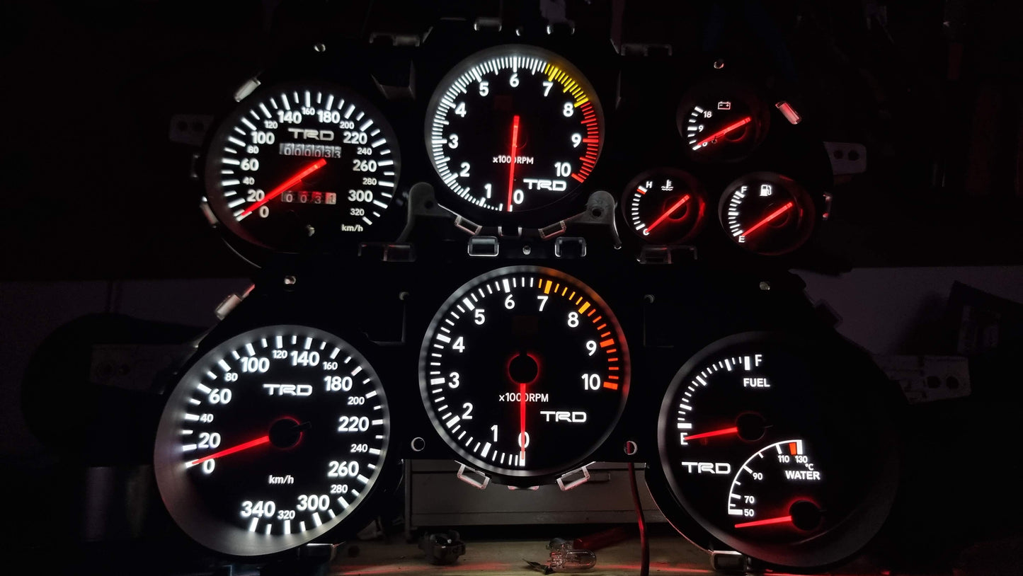 JP Ledworx - S2 Gauge Face & LED Kit