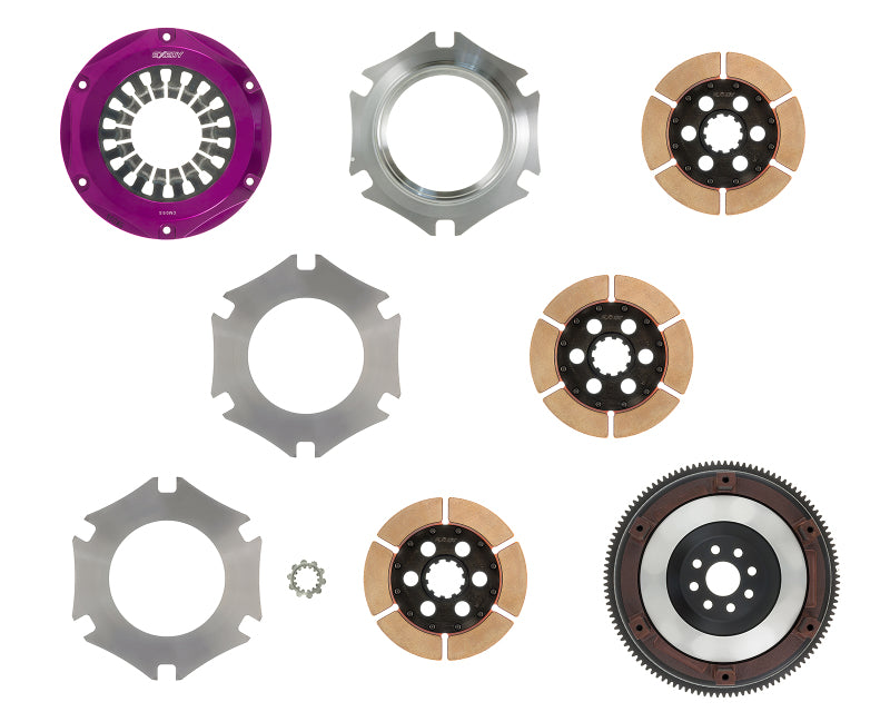 Exedy - MKIV Supra Turbo - Hyper Triple Cerametallic Clutch Rigid Disc Pull Type