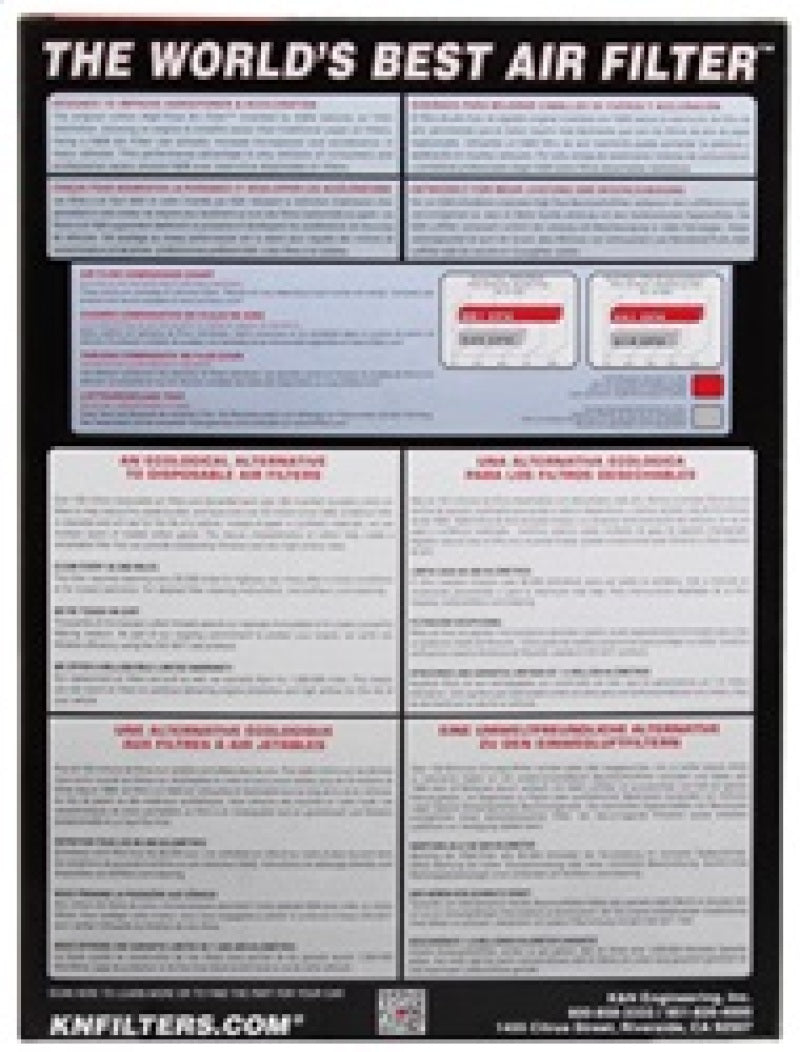 K&N -MKIV Supra/SC OEM Air Filter