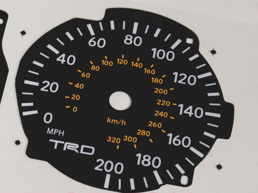 JP Ledworx - S1 Gauge Face & LED Kit - LHD