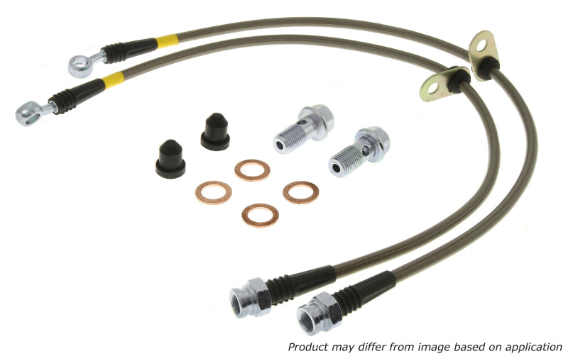 StopTech - MK4 Supra/SC Front Stainless Steel Brake Lines