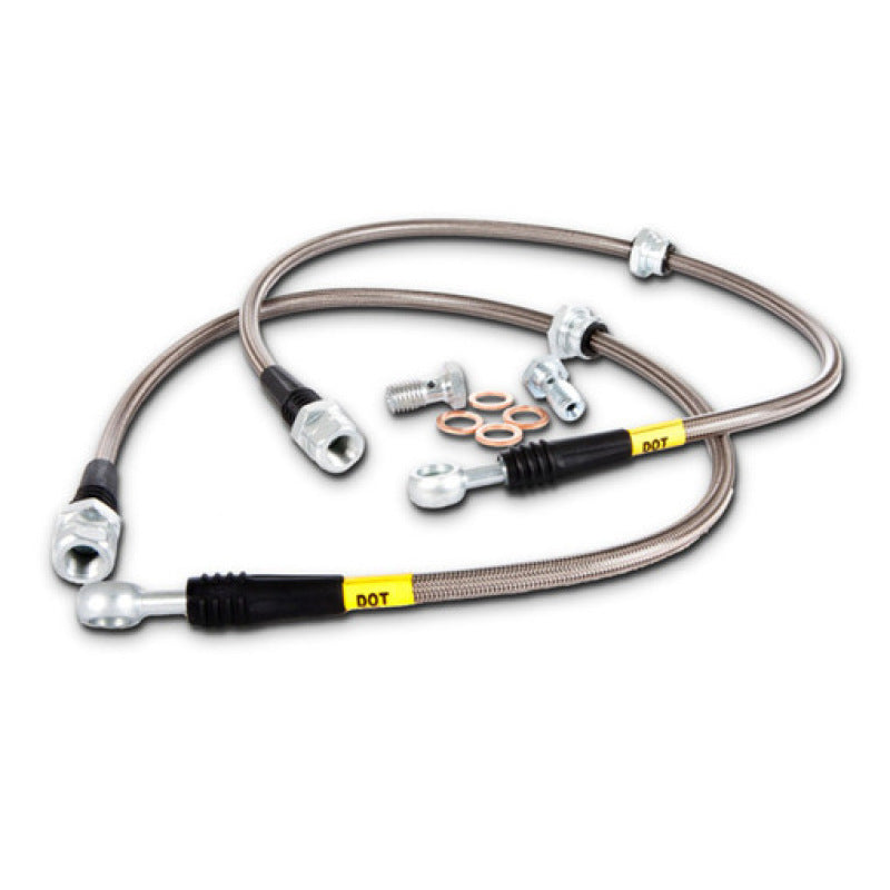 StopTech - MK4 Supra/SC Front Stainless Steel Brake Lines