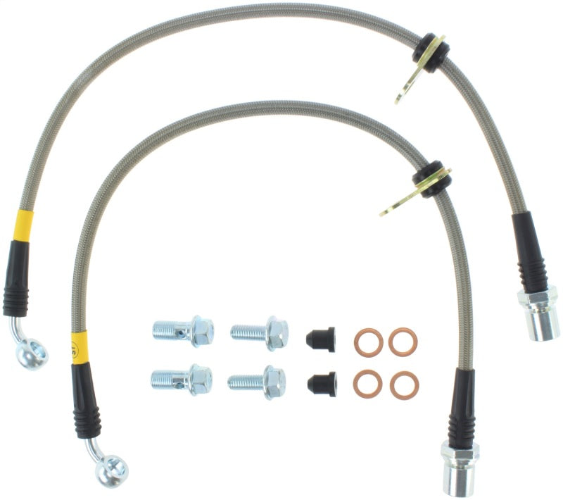 StopTech - MK4 Supra/SC Front Stainless Steel Brake Lines