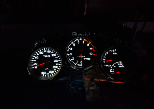 JP Ledworx - S1 Gauge Face & LED Kit - RHD